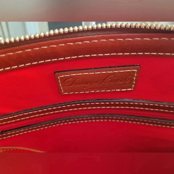 Dooney & Bourke lizard embossed domed satchel - Picture 9 of 11